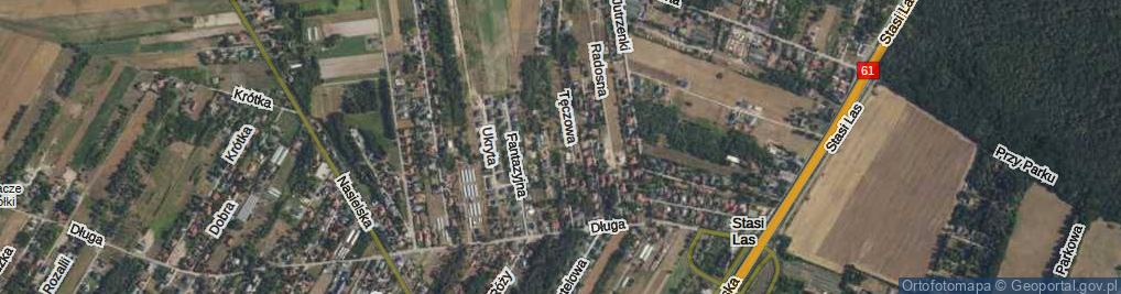 Zdjęcie satelitarne Cicha ul.